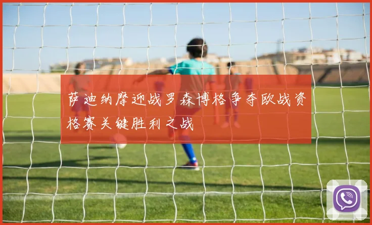 萨迪纳摩迎战罗森博格争夺欧战资格赛关键胜利之战